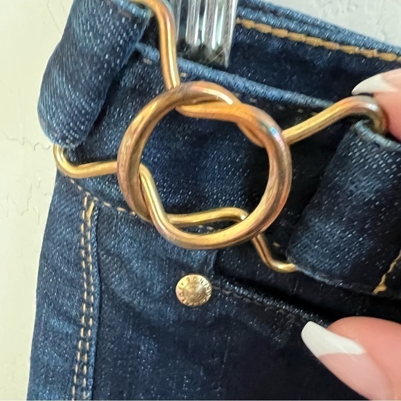 AX Armani Exchange Denim Pencil Skirt - Picture 4 of 7